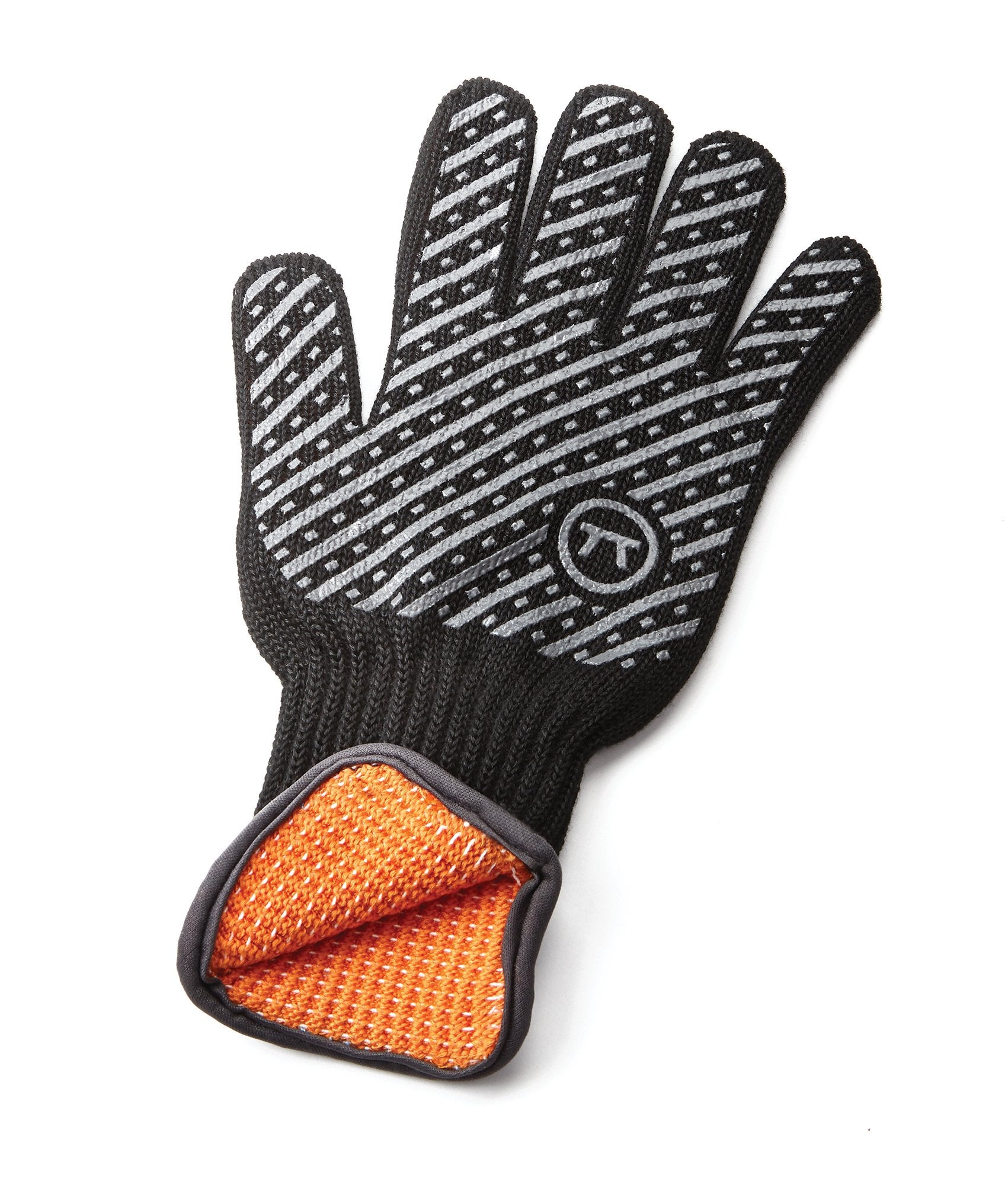 Outset 76441 Professional High Temperature Heat Deluxe Grill Glove, Large/X-Large, Black