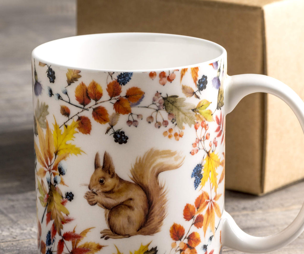 Maison d' Hermine Coffee Mug with Handles Tea Cups (12 Ounce, Pack of 1)