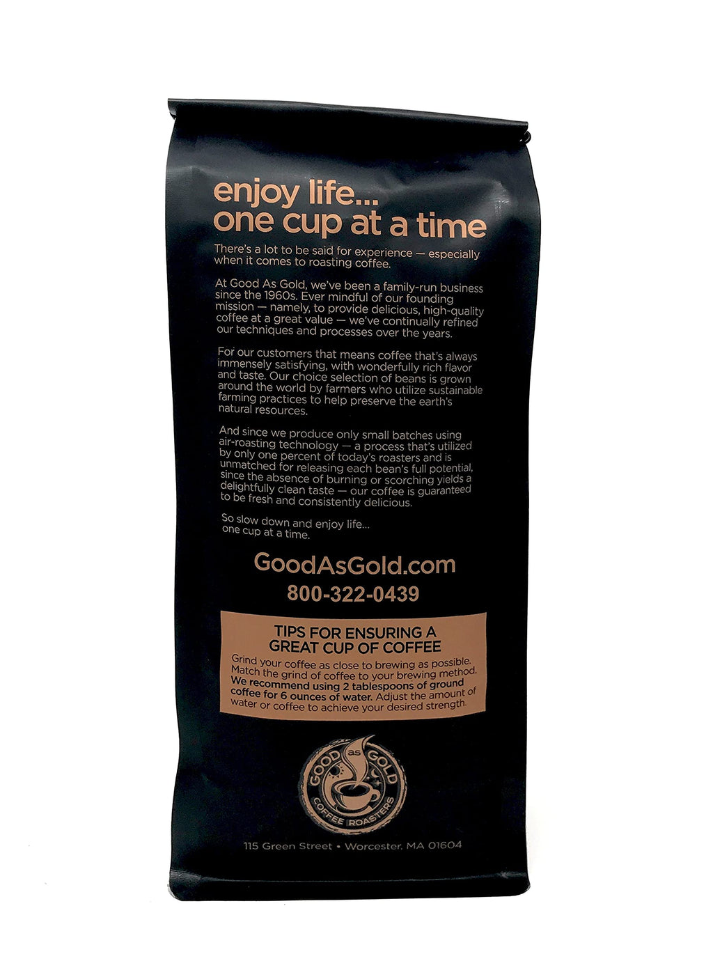 Guatemala Coffee Beans (12oz), Medium Roast, Good As Gold Coffee Roasters