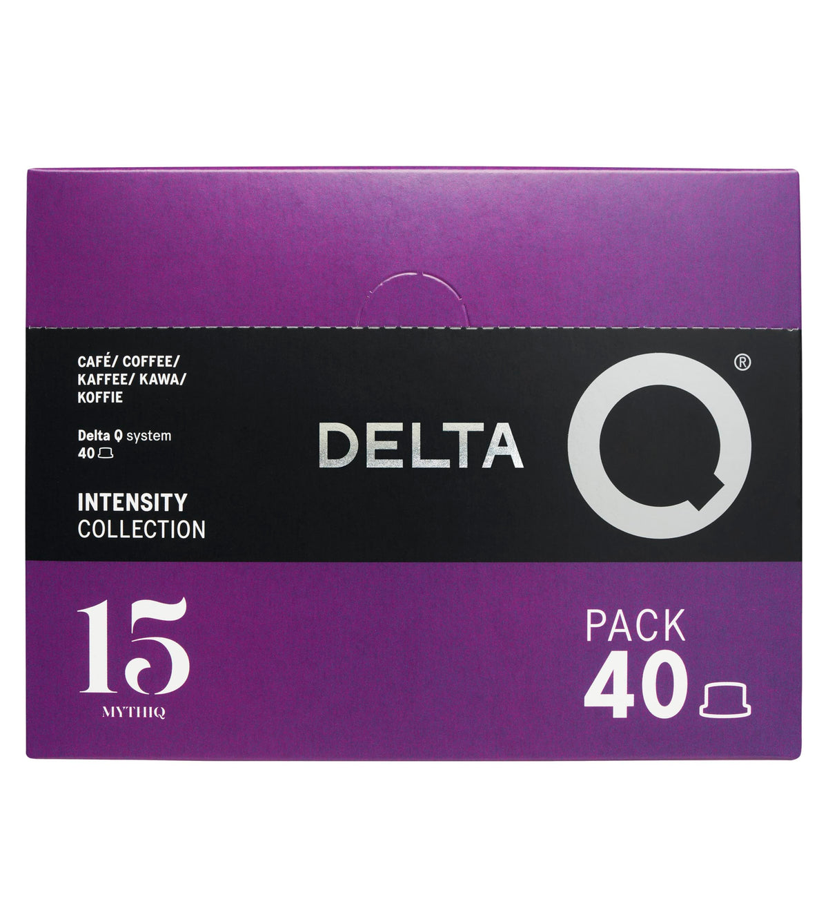 Delta Q MythiQ Coffee Pods for Delta Q Machines, 40 Capsules (XL Pack)