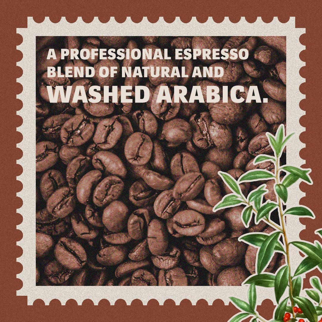 Lavazza Tierra! Selection Whole Bean Coffee Blend, Medium Roast, 2.2LB Bag, 100% Arabica, Rainforest Alliance Certified, sustainably grow