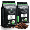The Bean Organic Coffee Co. Decaf Chocolate Macadamia, Whole Bean, 2 x 1 lb