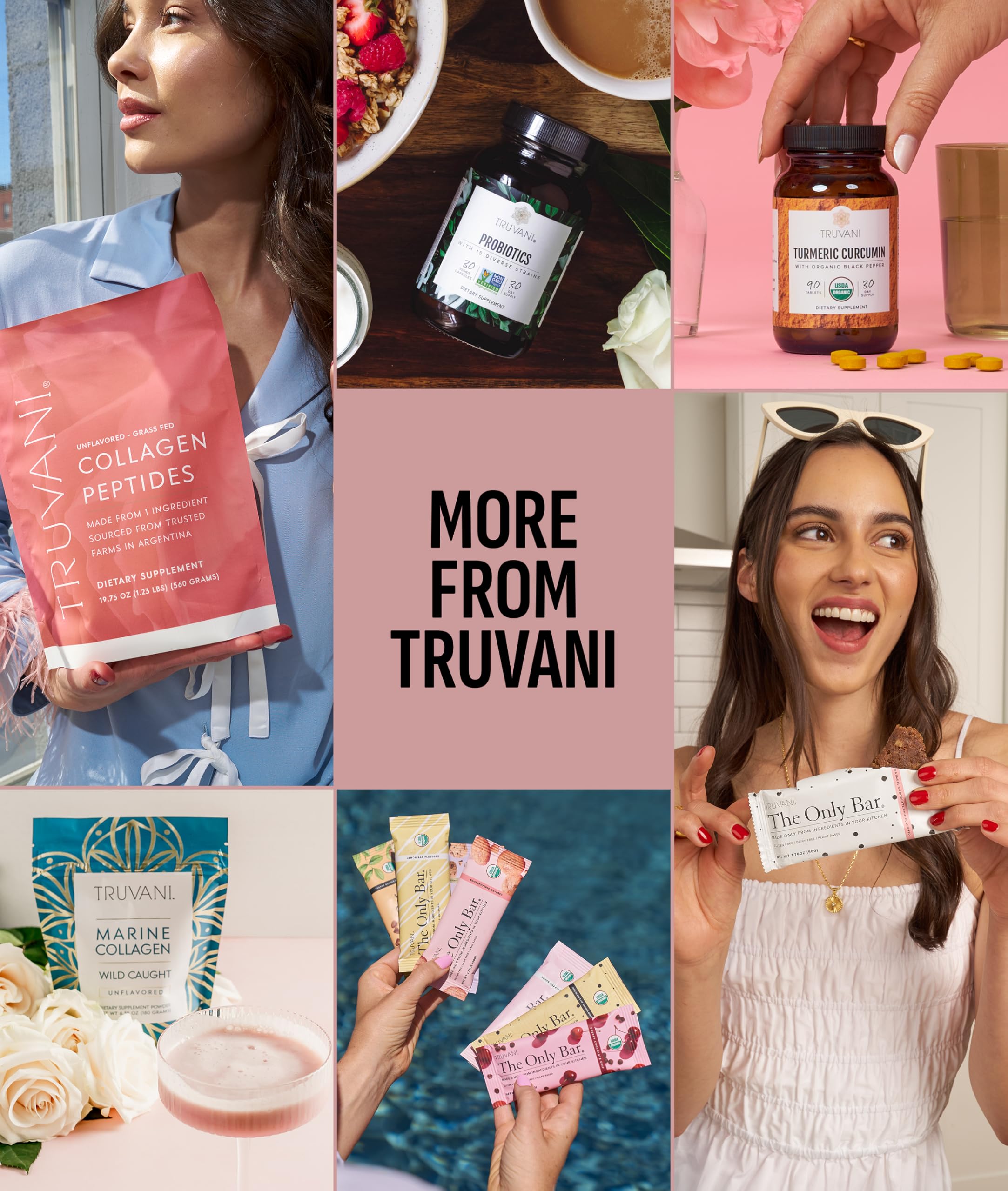 Truvani Organic Plant Based Protein Powder | Vanilla Chai | 10 Servings