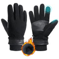 HANDLANDY Winter Work Gloves, 3M Thinsulate Waterproof Insulated Gloves, Warm Ski Glove for Shoveling Snow Outdoor, Gifts for Men Women
