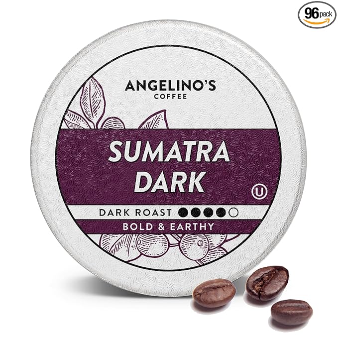 Angelino's Coffee - Medium Roast Coffee Pods Variety Pack, 96 Count - Includes Breakfast Blend, Colombian Nariño, Hawaiian Blend, Donut Shop, Single Serve Coffee Pods for Keurig K-Cup Brewers