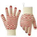 Oven Gloves 932°F Heat Resistant Oven Mitts with Fingers,1 Pair