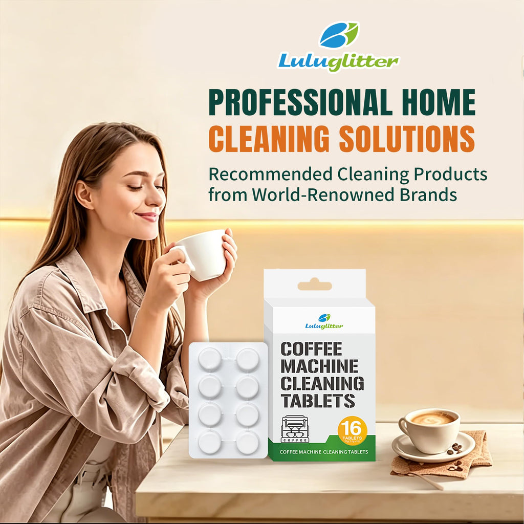Espresso Machine Cleaning Tablet Coffee Maker Cleaner Blister 16tab