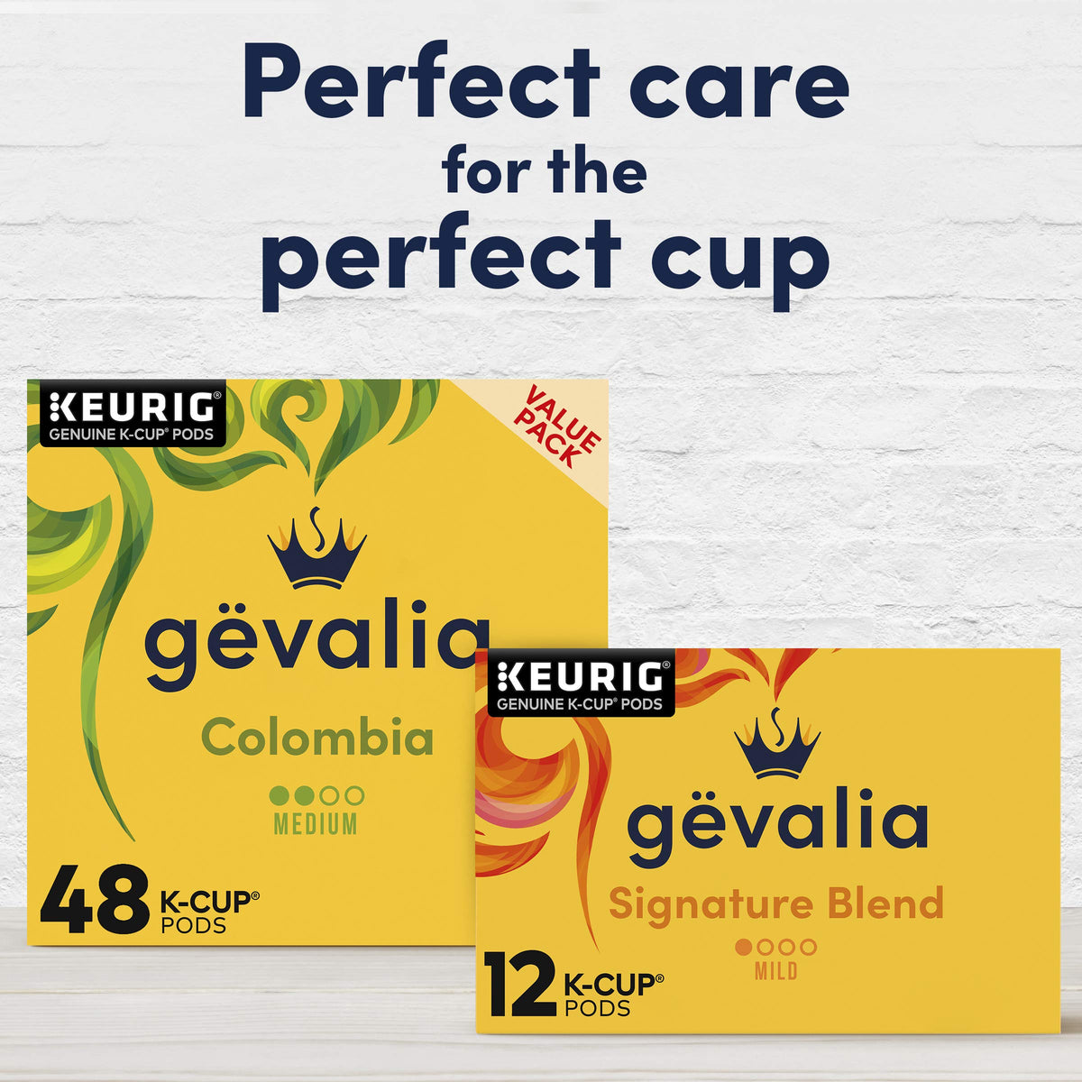 Gevalia Signature Blend Mild Light Roast K-Cup® Coffee Pods (72 Pods, 6 Boxes of 12)