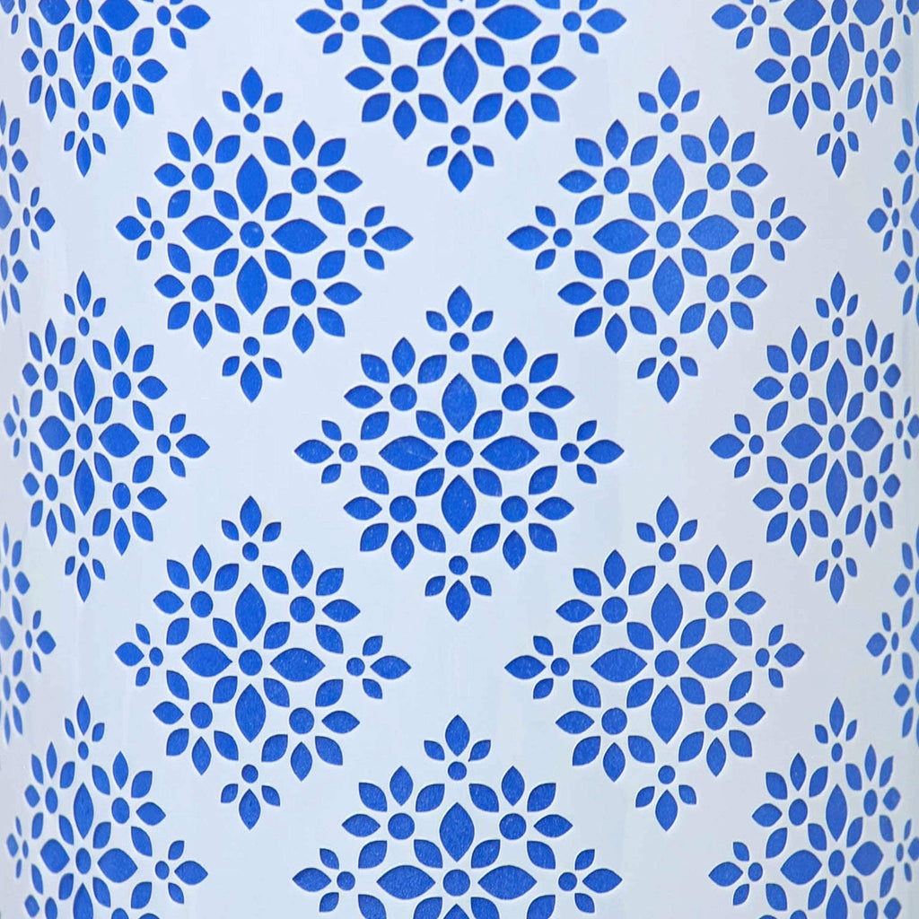 Lacupella Cake Baking Stencil - Seamless Delicate Pattern for Decorating Tall Double Barrel Cake to Use with Buttercream, Royal Icing, Ganache, Paint, Airbrush (VORRA)