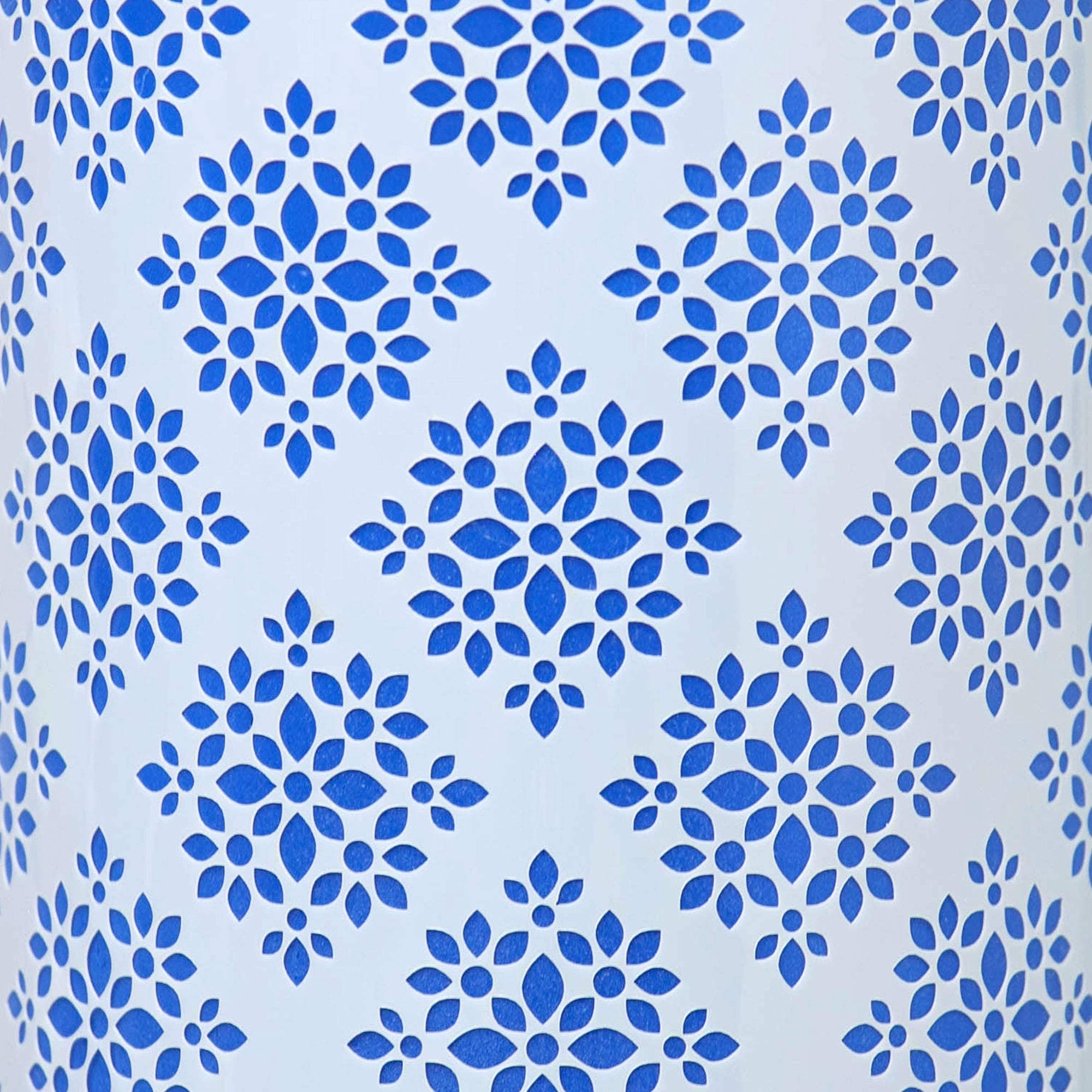 Lacupella Cake Baking Stencil - Seamless Delicate Pattern for Decorating Tall Double Barrel Cake to Use with Buttercream, Royal Icing, Ganache, Paint, Airbrush (VORRA)