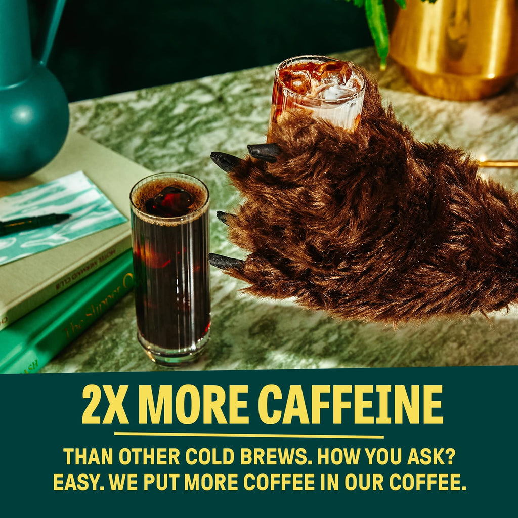 Wandering Bear Organic Cold Brew Coffee Variety 3 Pack - 32 fl oz Each