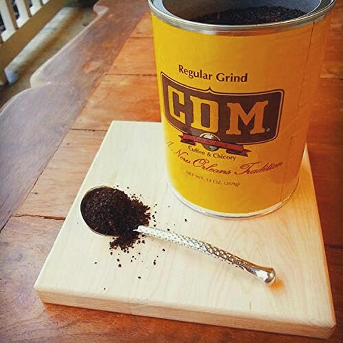 CDM Ground Coffee & Chicory Regular Grind, 13oz Bag (Pack of 12)