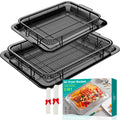 Air Fryer Basket for Oven, OPENICE Oven Air Fryer Basket and Tray Set