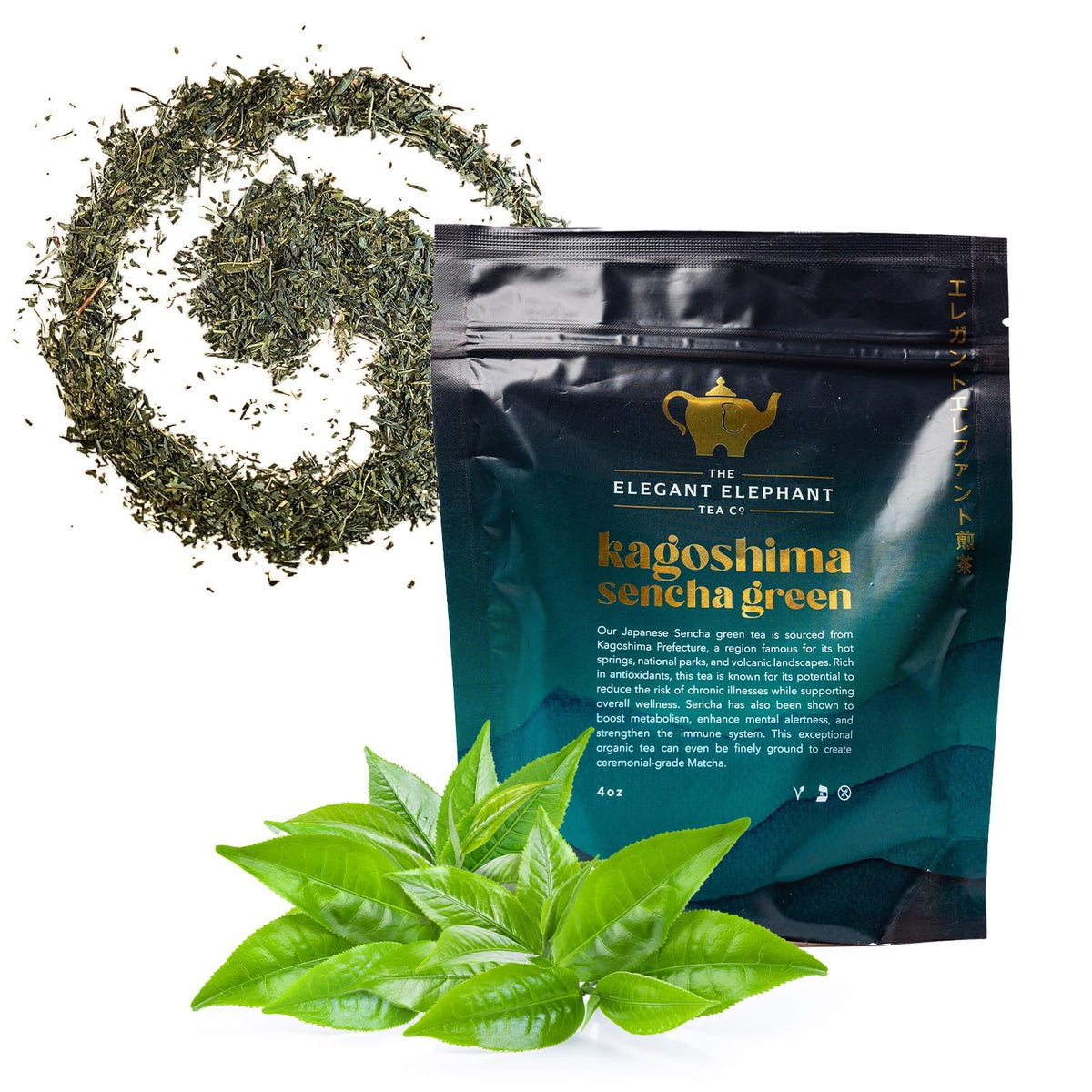 Cream Irish Breakfast Tea, Loose Leaf Black Tea – Irish Classic with Caramel & Strong Assam – Robust, Full-Bodied – Drink Hot or Iced – 4 oz Resealable Bag (Makes 50 Cups) – The Elegant Elephant