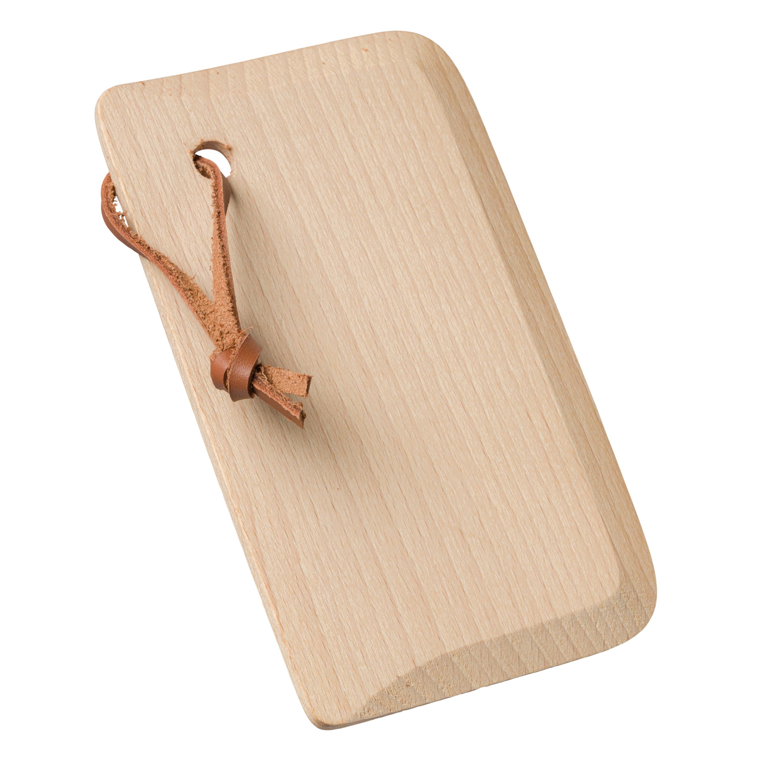Redecker Wooden Dough Separator & Board Scraper – Durable Untreated Beechwood, Dual Function for Precise Portioning & Neat Workspace – Essential Baking Tool for Home Bakers, Made in Italy