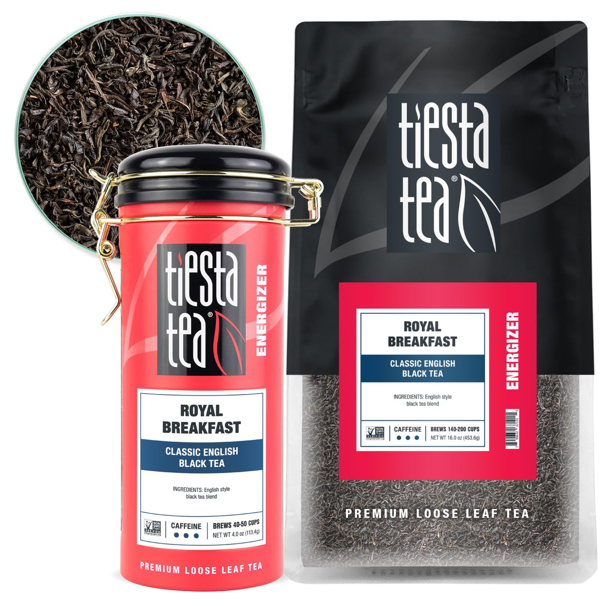 Tiesta Tea - Royal Breakfast Loose Leaf Classic English Black Tea 1.7oz