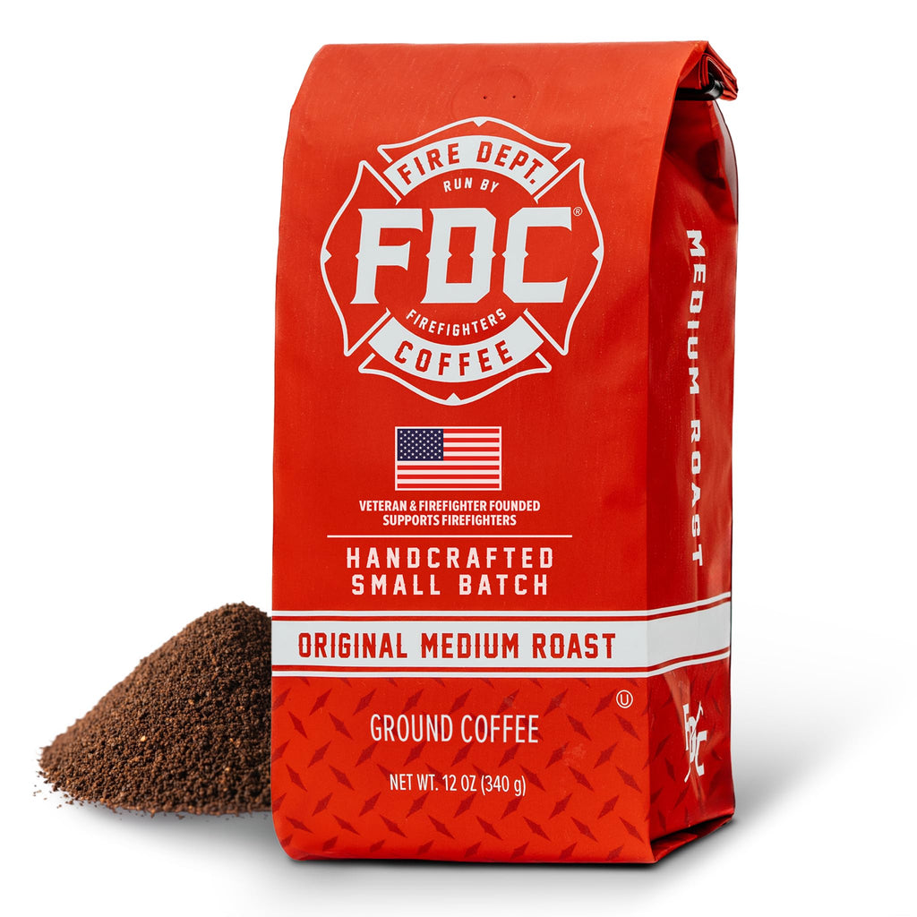 Fire Department Coffee Original Ground Coffee - 12 oz