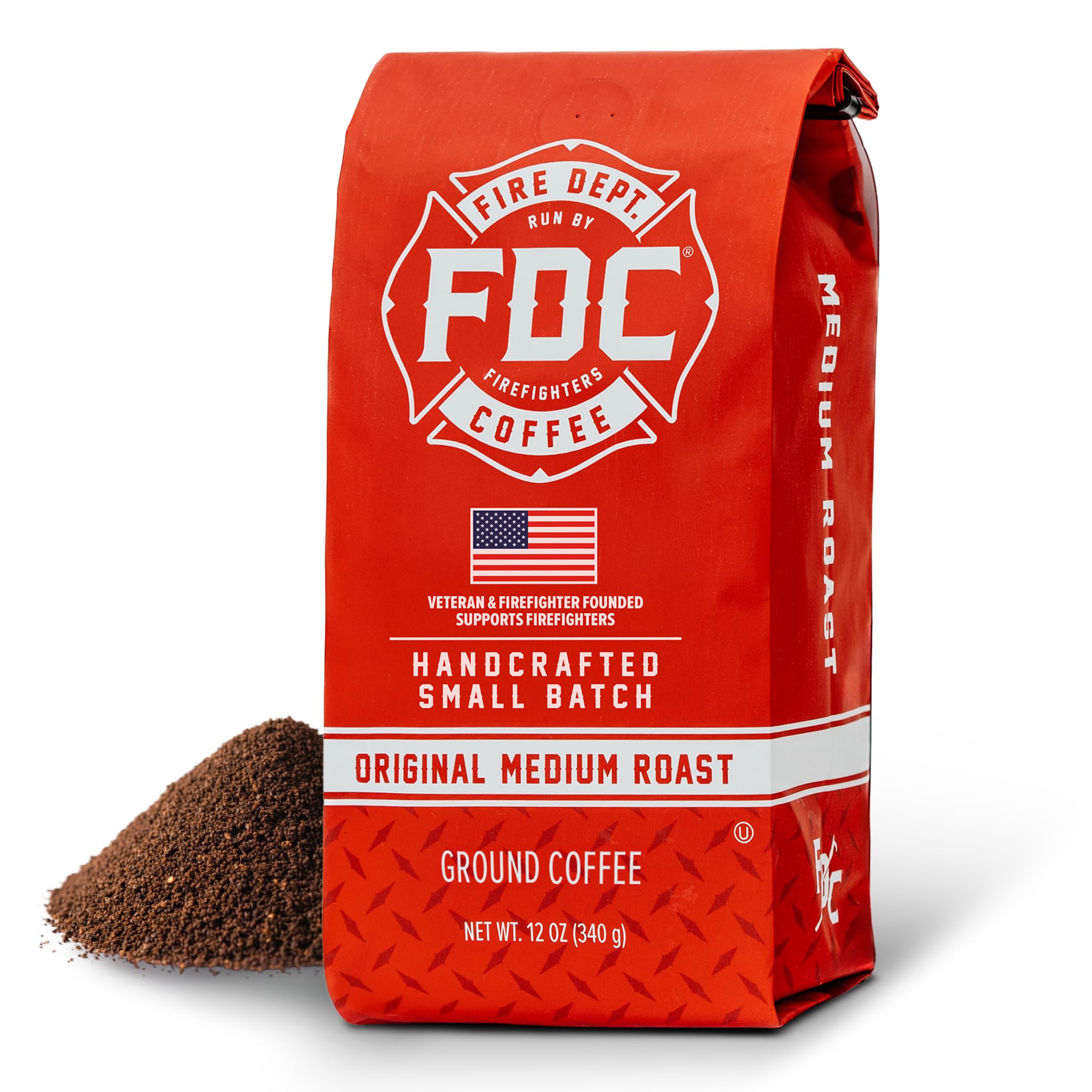 Fire Department Coffee Original Ground Coffee - 12 oz