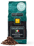 Italian Espresso Beans, Medium Roast Arabica Robusta, Whole Bean Coffee