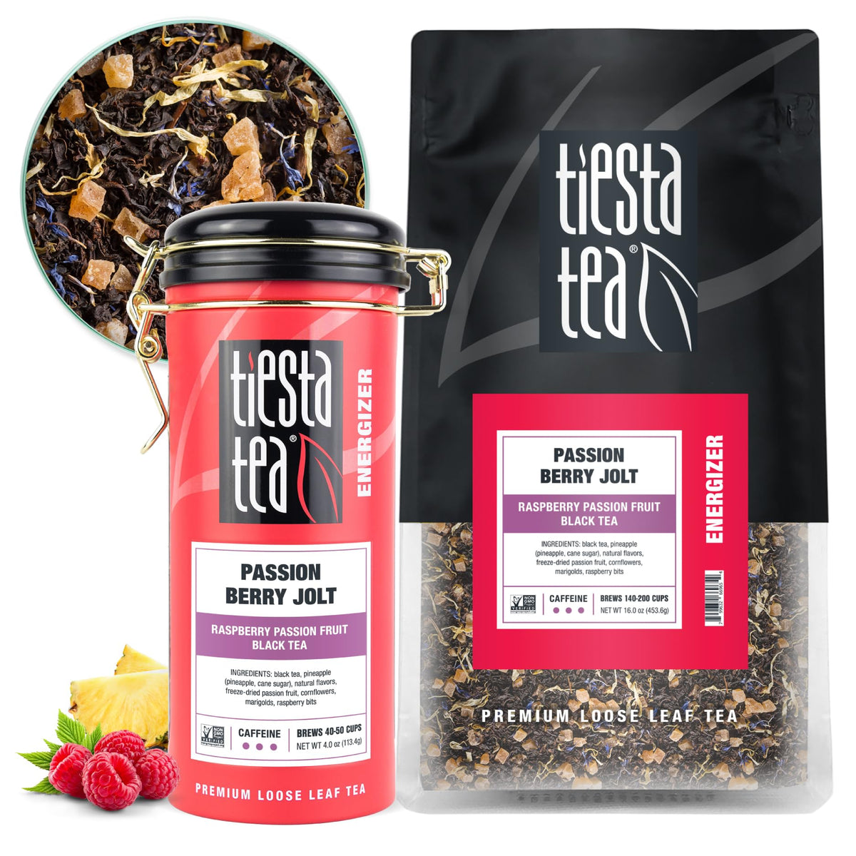 Tiesta Tea Victorian Earl Grey, Loose Leaf, Floral Earl Grey Black Tea, 4oz