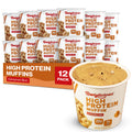 Bootylicious High Protein Muffins Variety Pack, 12 Flavors, 12 Cups