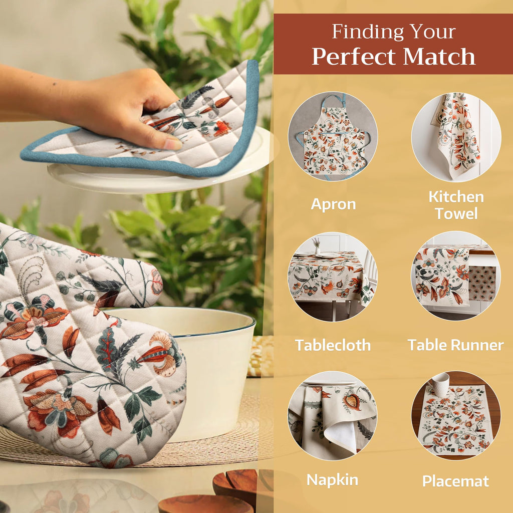 Maison d' Hermine Pot Holders 100% Cotton Potholders (8" x 8", Pack of 1)