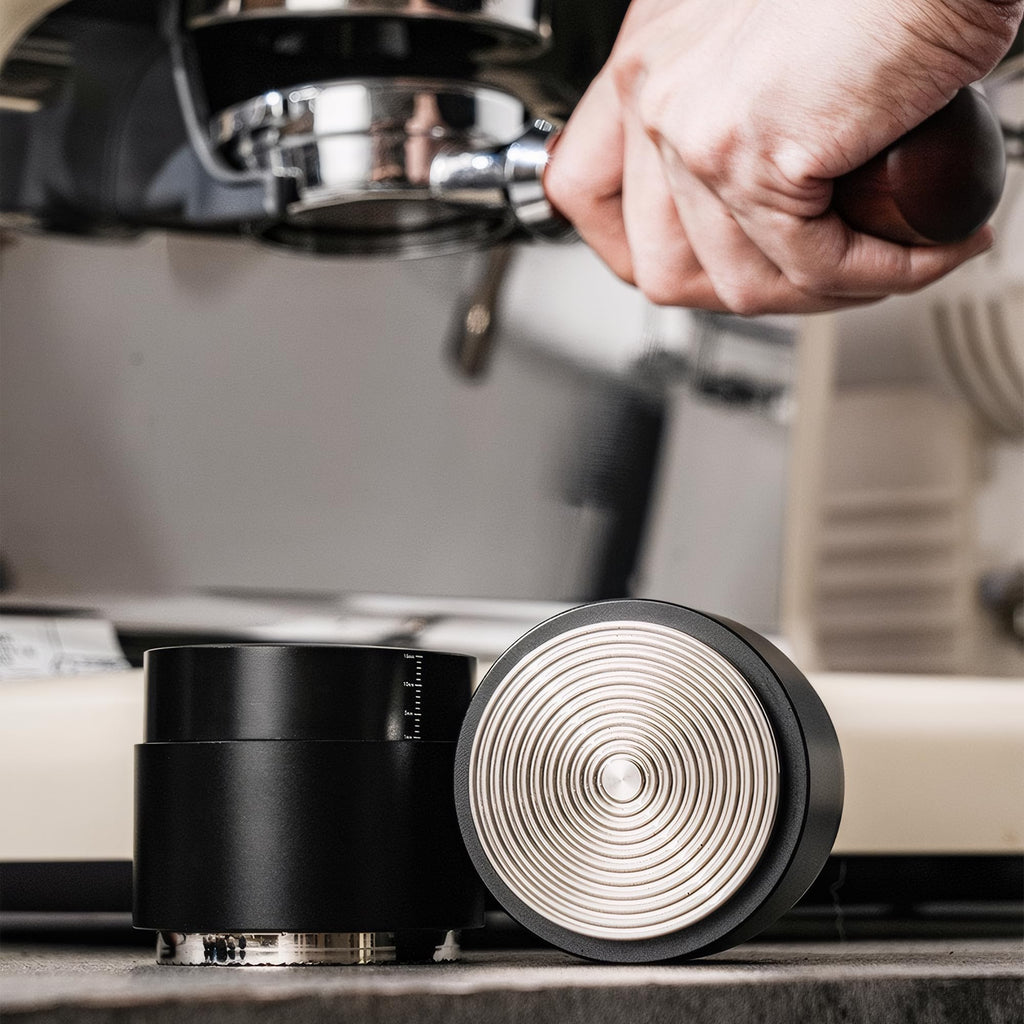 DiatZeno 53MM Espresso Tools - Professional WDT Tool, Coffee Distributor & Tamper with 3-in-1 Design, 304 Stainless Steel Barista Essentials for Home Coffee Brewing, Beginner-Friendly Accessories