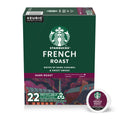 Starbucks K-Cup Coffee Pods, French Roast, 22 Count