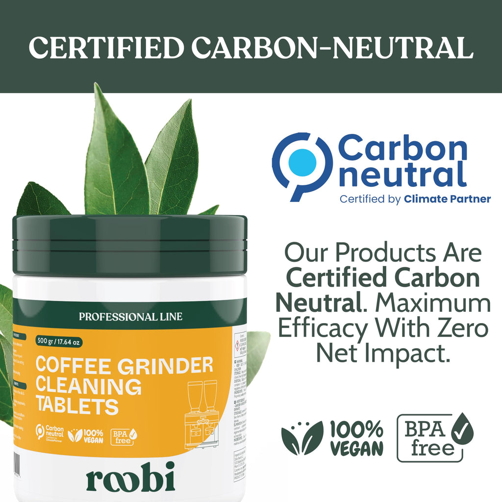 Roobi Professional Coffee Grinder Cleaning Tablets