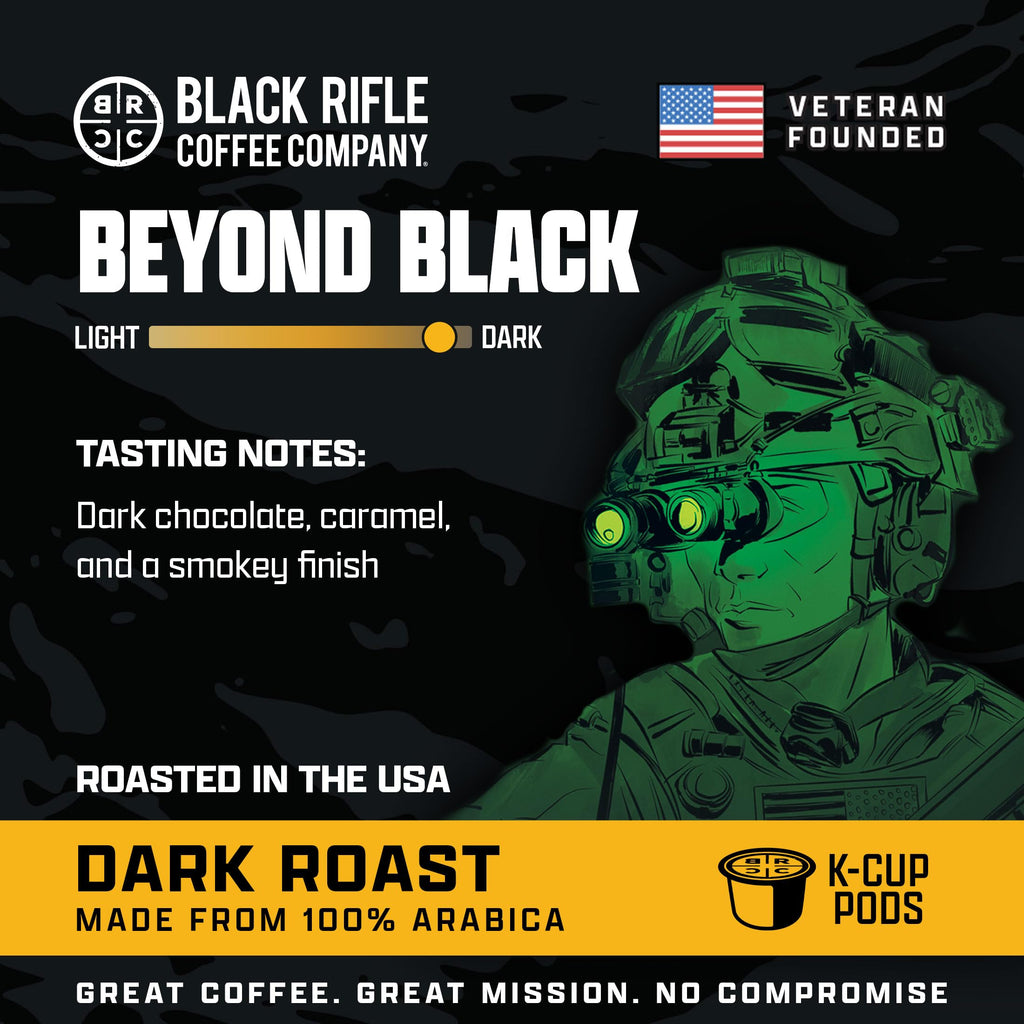 Black Rifle Coffee Medium Roast K Cup Coffee AK Espresso 12 Count