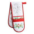 Maison d' Hermine Double Oven Mitts 100% Cotton Double Oven Glove (7"x35")