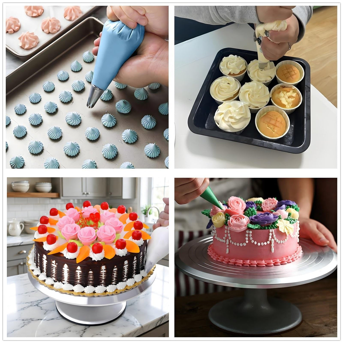 ANSLYQA Cake Decorating Kit, 237 Pcs Baking Tools