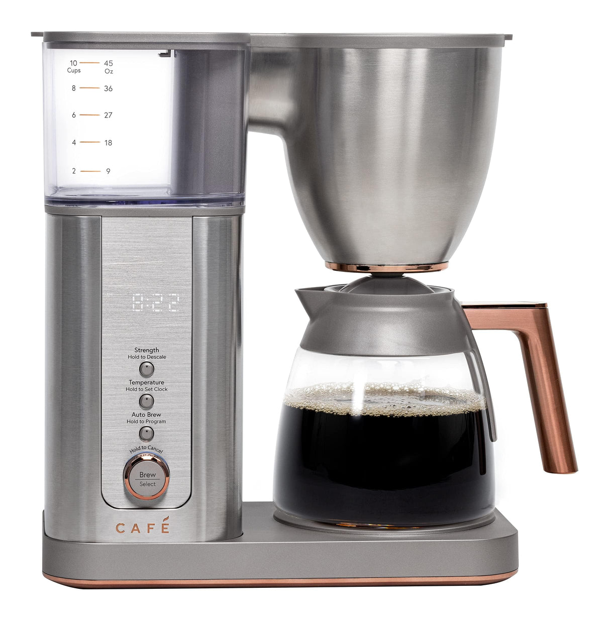 Café Specialty Drip Coffee Maker, 10-Cup Thermal Carafe, WiFi/Voice, SCA