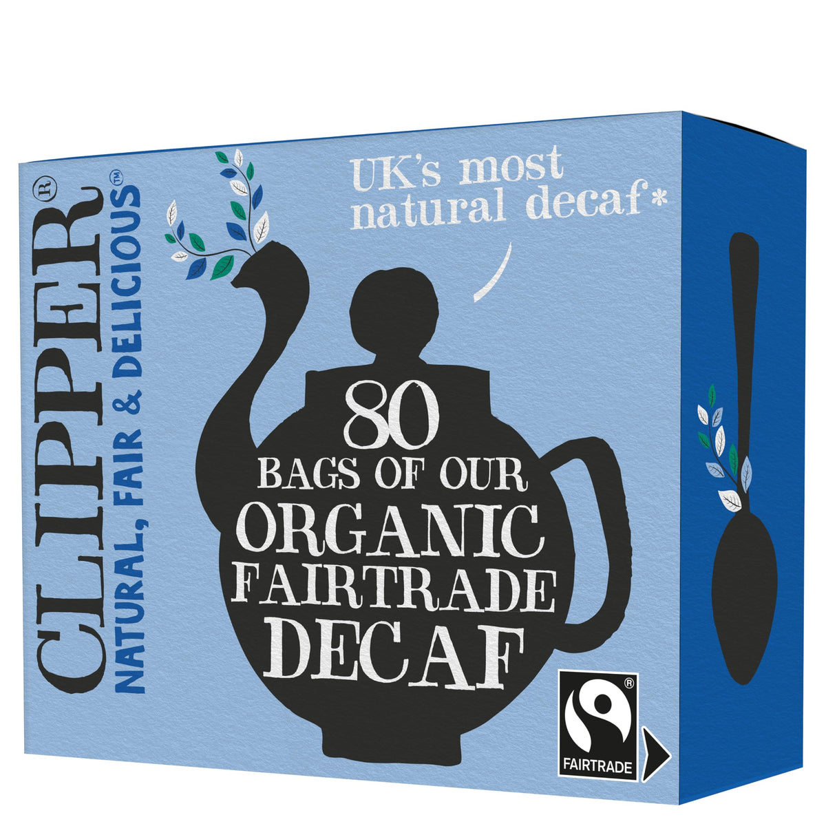 Clipper Organic English Breakfast Tea, 4 pack / 320 Tea Bags