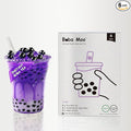 Boba Moo Premium Boba Tea Kit With Taro Milk Tea Flavor - Only 10,000 Kits Yearly, Small Batch Bubble Tea Kit With Exceptional Taste & Chewiness, Vegan, Lactose-Free, 6 Servings
