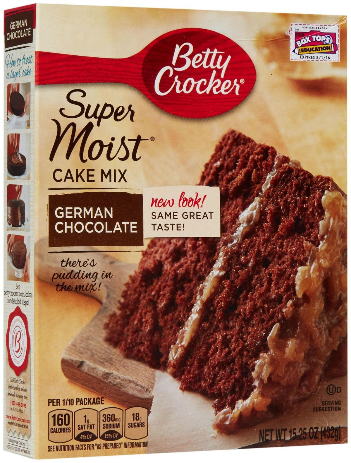 Betty Crocker Super Moist Milk Chocolate Cake Mix (2 Pack