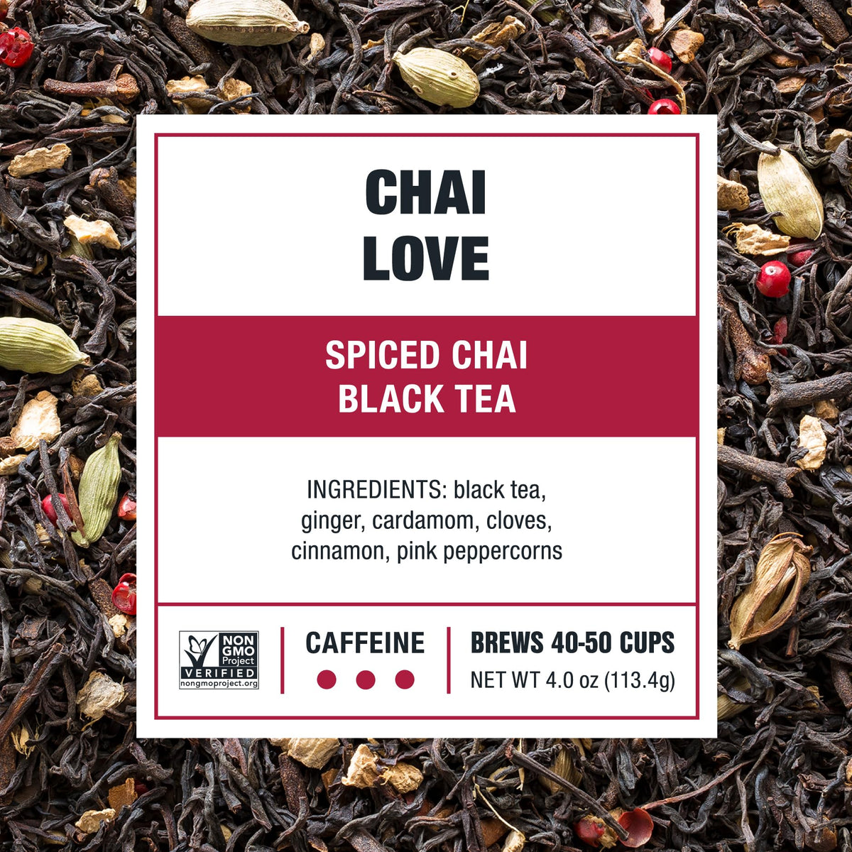 Tiesta Tea - Chai Love, Loose Leaf, Spiced Chai Black Tea, Premium Blend