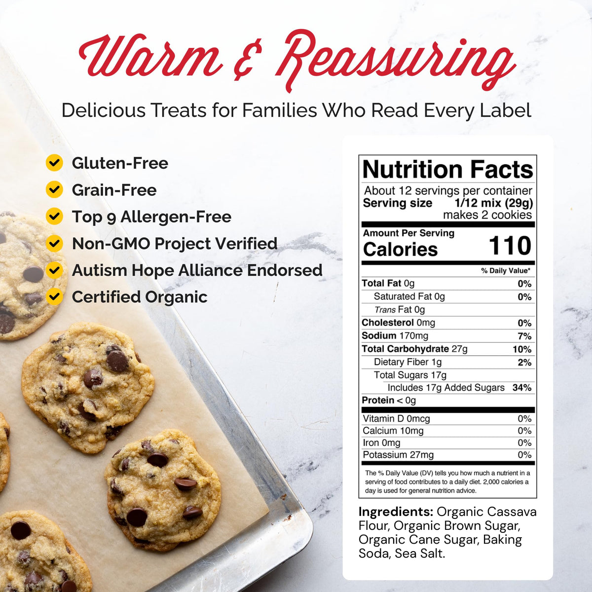 Otto's Naturals Grain-Free Ultimate Cookie Mix, 12.2 Oz.