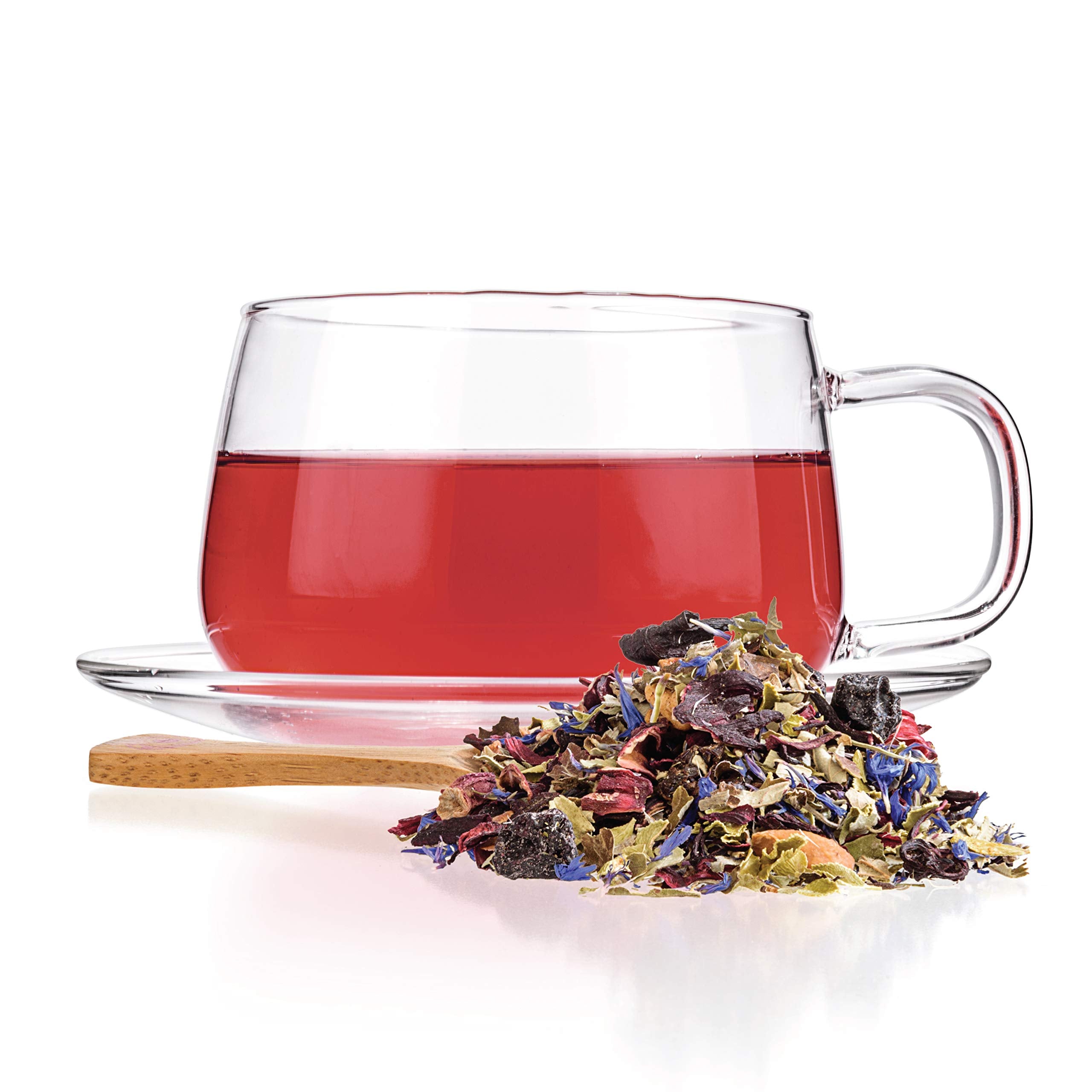 Tealyra - Scandinavian Wild Berry - Health Tonic - Black Currant - Goji - Hibiscus - Herbal Loose Leaf Tea - Relaxing - Caffeine-Free - 112g (4-ounce)
