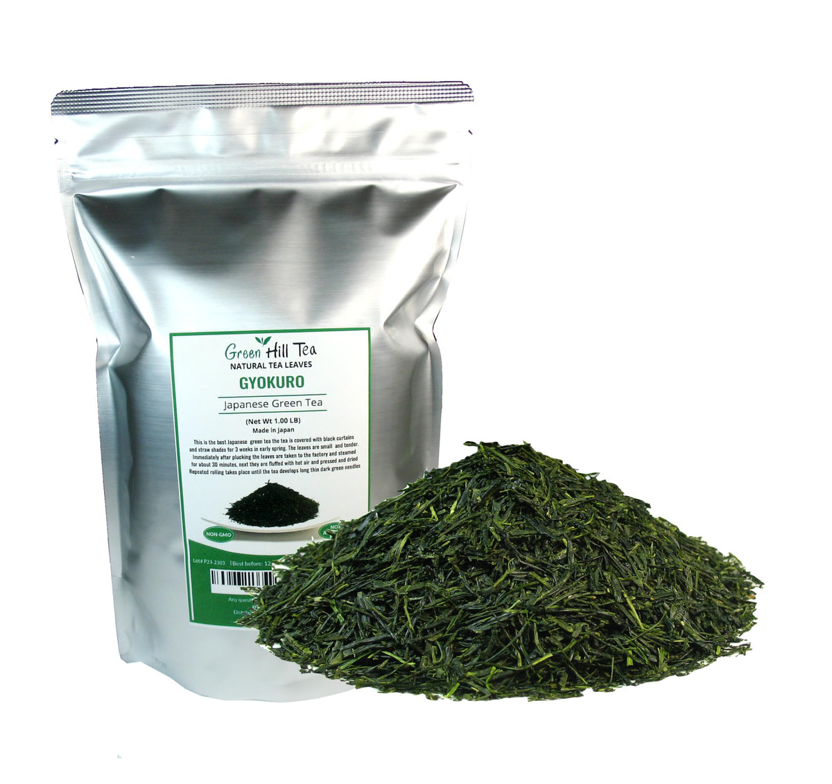 GreenhillTea Aged puerh tea Yunnan Pu-erh – Fermented Loose Leaf Tea, Smooth & Earthy Flavor, Pu-erh tea is an excellent, nutrient-rich choice for brewing kombucha, NO GMO, NO Additives, 100% natural 4 oz