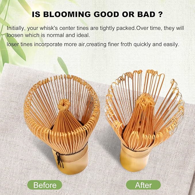 Matcha Whisk Set，Matcha Bamboo Whisk, Matcha Whisk Holder,Matcha Whisk And Stand,Tea Scoop