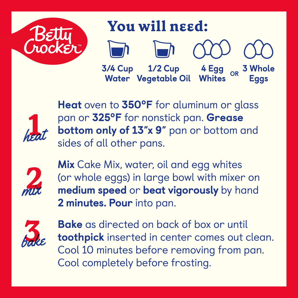 Betty Crocker Favorites, Super Moist, White Cake Mix, 14.25 oz