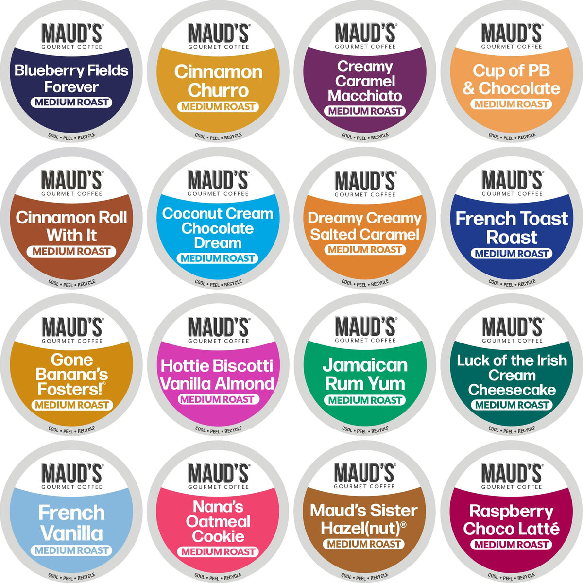 Maud's Kona Medium Roast Coffee Pods, 200ct