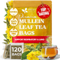 FreshDrinkUS, Premium 100 Bags Butterfly Pea Flowers Tea, 100% Natural and Pure, Made with Eco-Conscious Tea Bag, No Sugar, No Caffeine, No Gluten, Vegan.