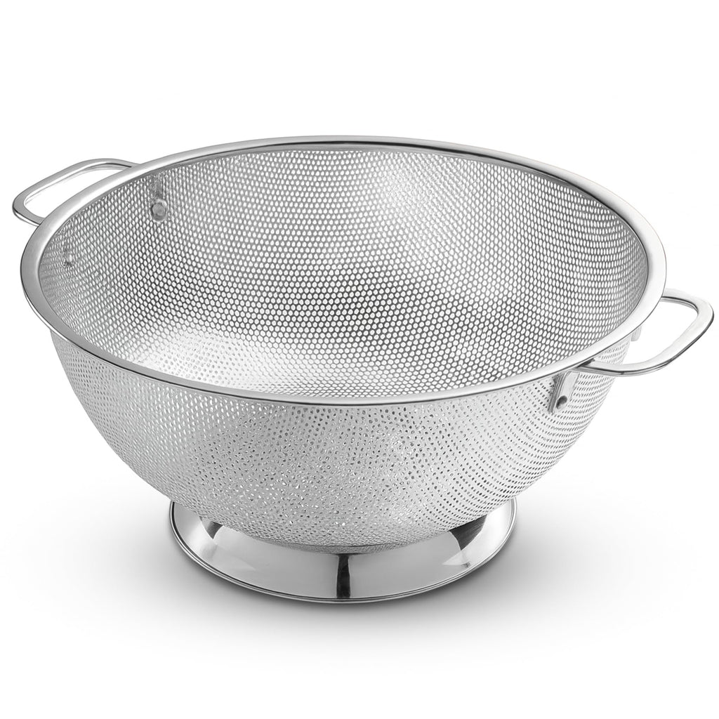 Bellemain Stainless Steel Colander for Kitchen, 5 Qt Pasta & Rice Strainer