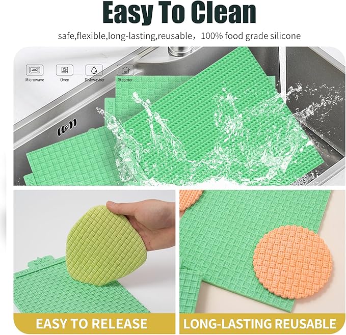 KALAIEN Sweater Texture Fondant Impression Mats Knit Fondant Embosser Texture Mats for Clay Cake Decorating Fondant Molds Set of 3