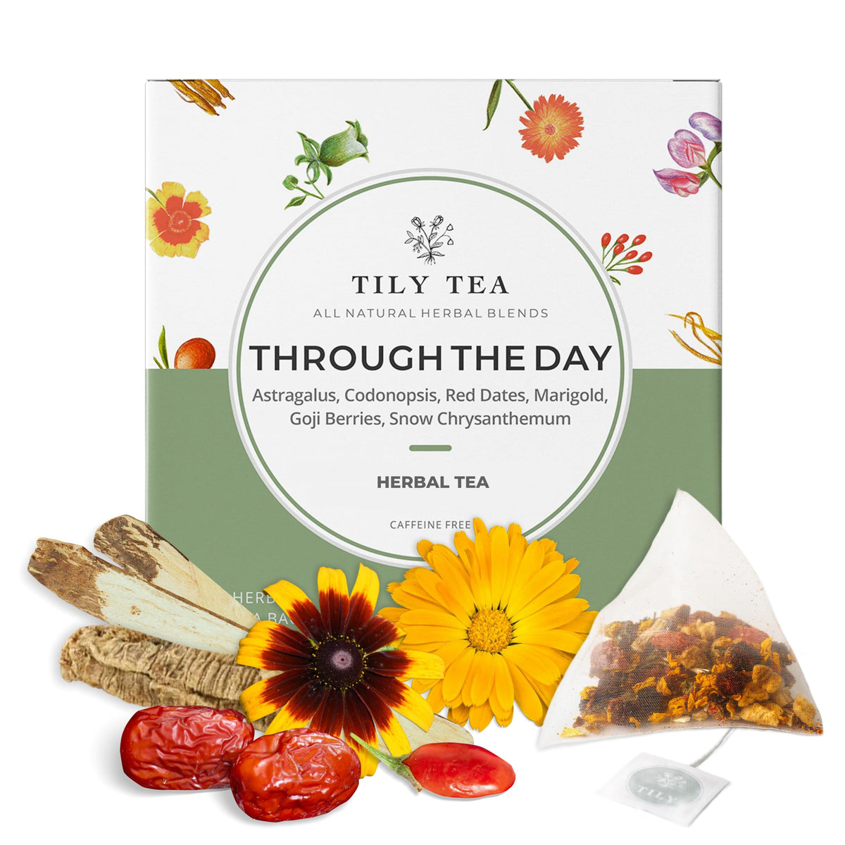 Tily Tea Mums and Babies Herbal Tea - Postnatal Lactation Tea - Caffeine Free - Suitable for Breastfeeding Mothers - 10 Plastic-Free Tea Bags