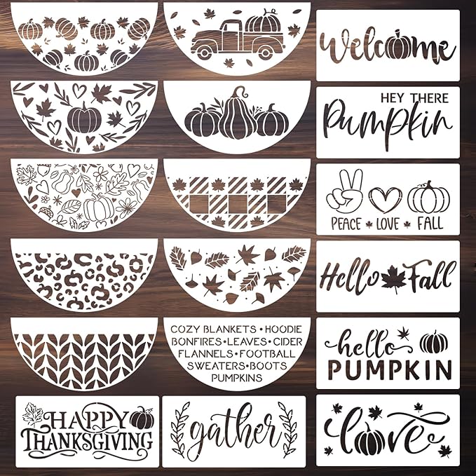 Christmas Stencils for Windows Large Christmas Stencils for Crafts Reusable