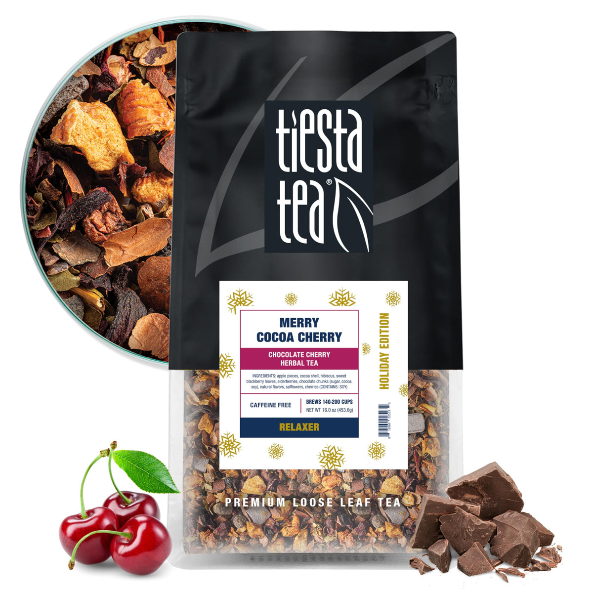 Tiesta Tea - Apple Cider, Loose Leaf, Caramel Apple Herbal Tea Blend, 4oz