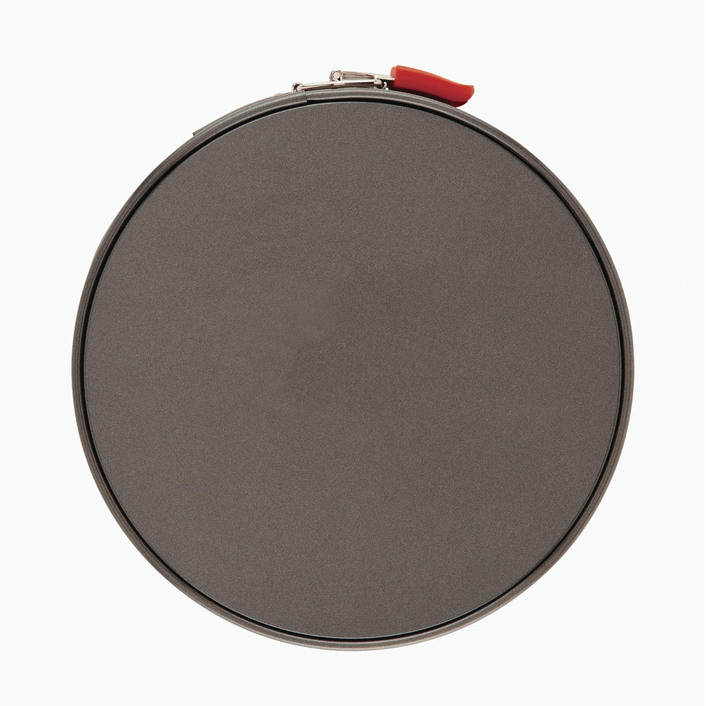 Rachael Ray 47964 Oven Lovin' Nonstick Bakeware Springform Baking Pan With Grips / Nonstick Springform Cake Pan With Grips / Nonstick Cheesecake Pan With Grips, Round - 9 Inch, Gray